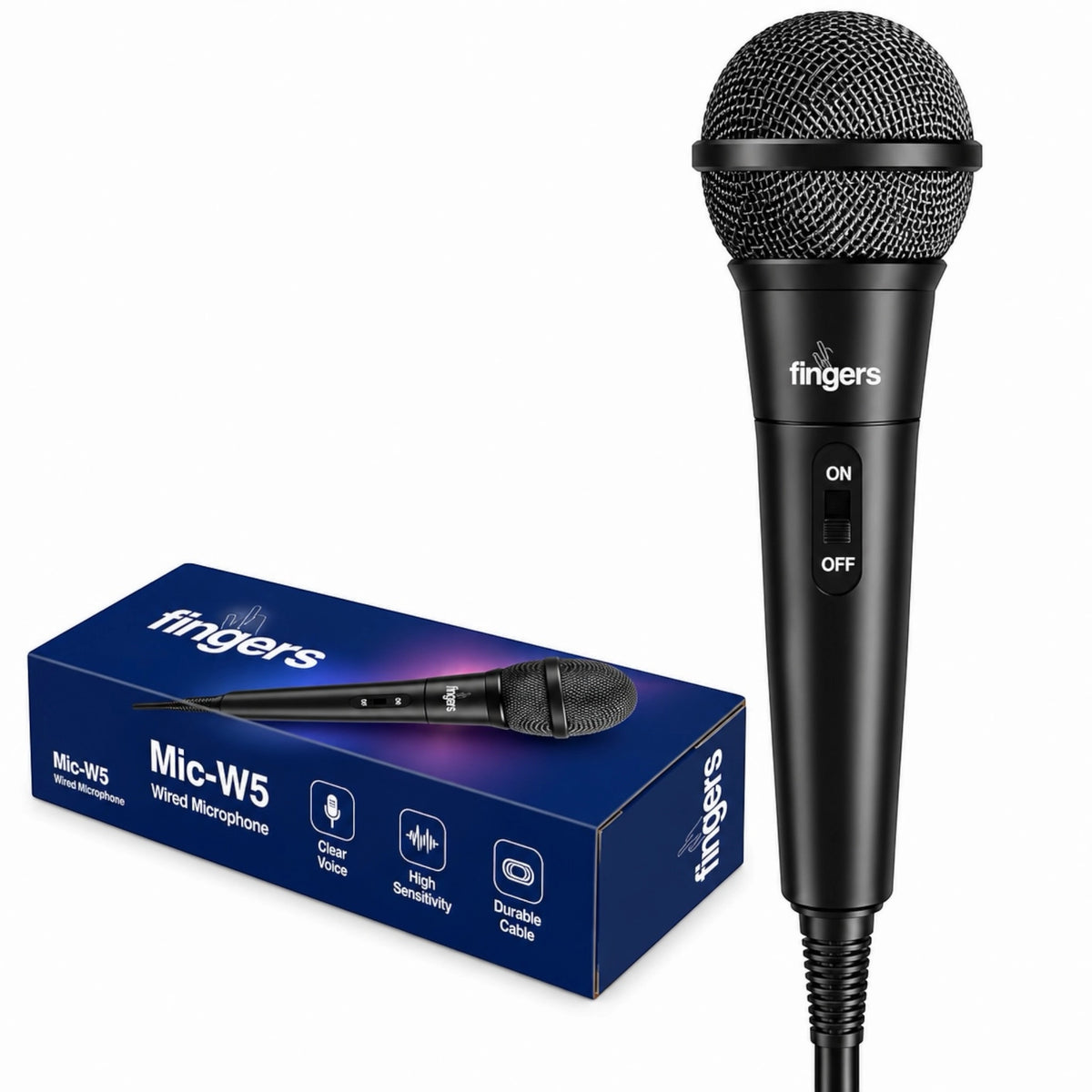 Fingers W5 Wired Microphone