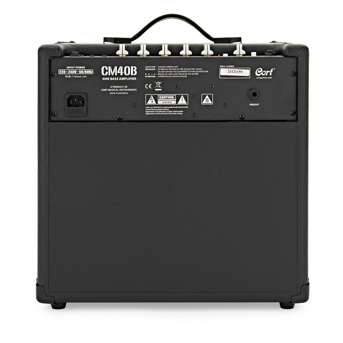 Cort CM40B Bass Amplifier - 40-Watts
