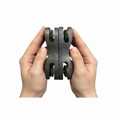 KL Wooden Chipli - Black