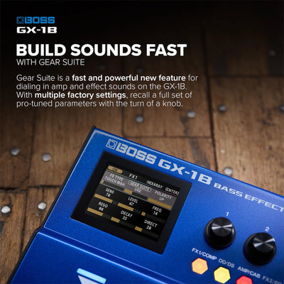 Boss GX-1B Bass Effects Processor Pedal
