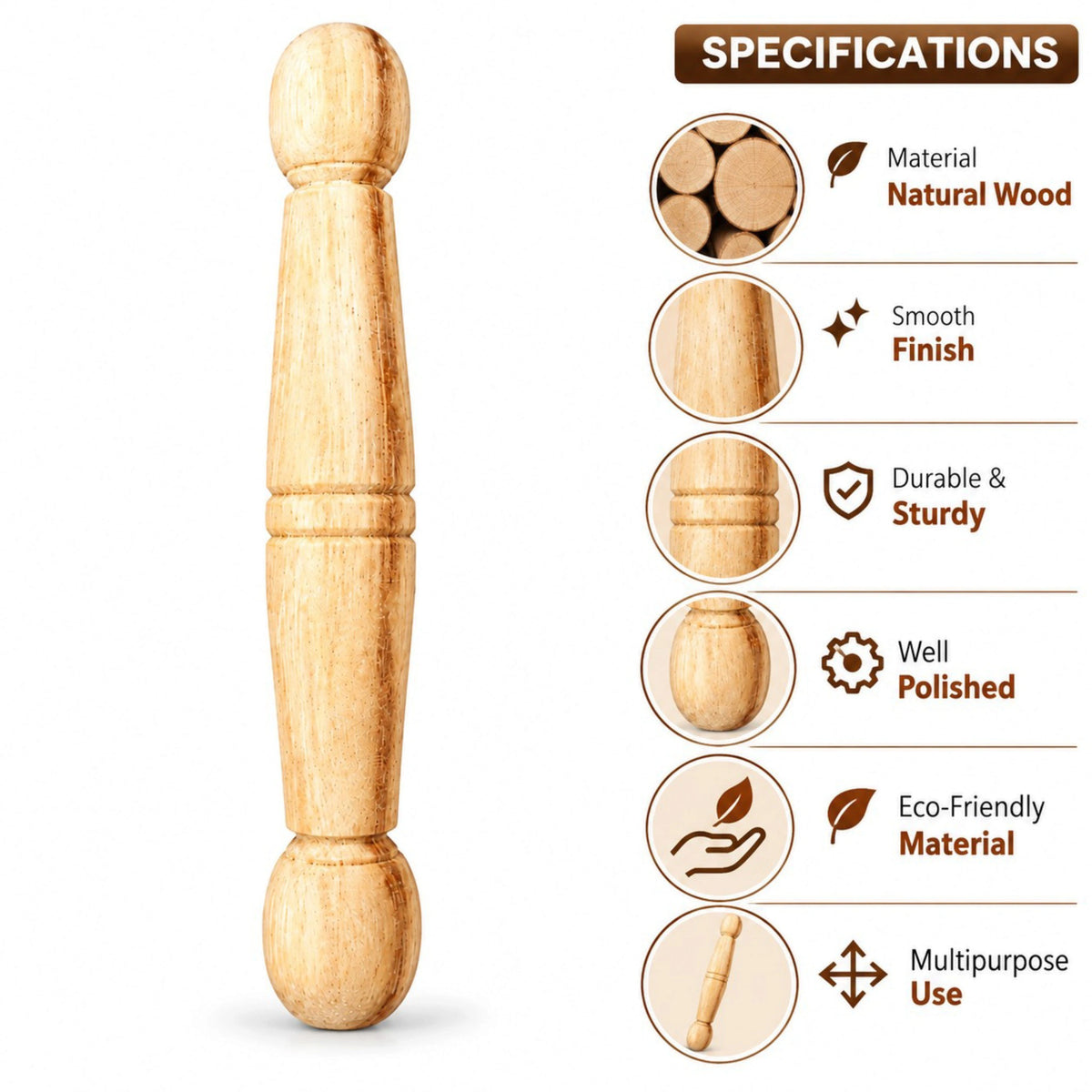 EM Dagga Wooden Gutta