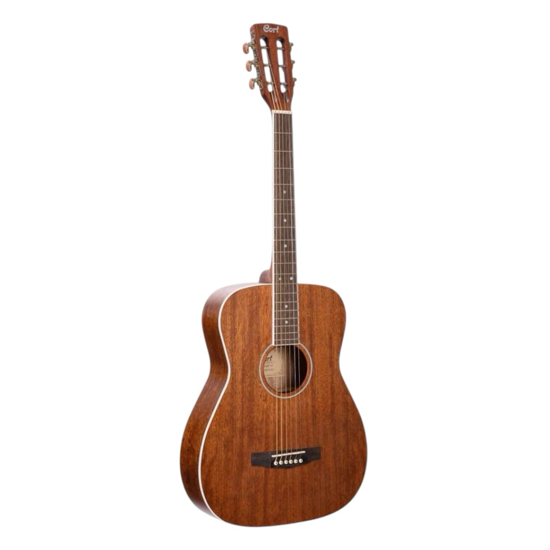 Cort AF590MF-OP Electro-Acoustic Guitar - Mahogany Open Pore