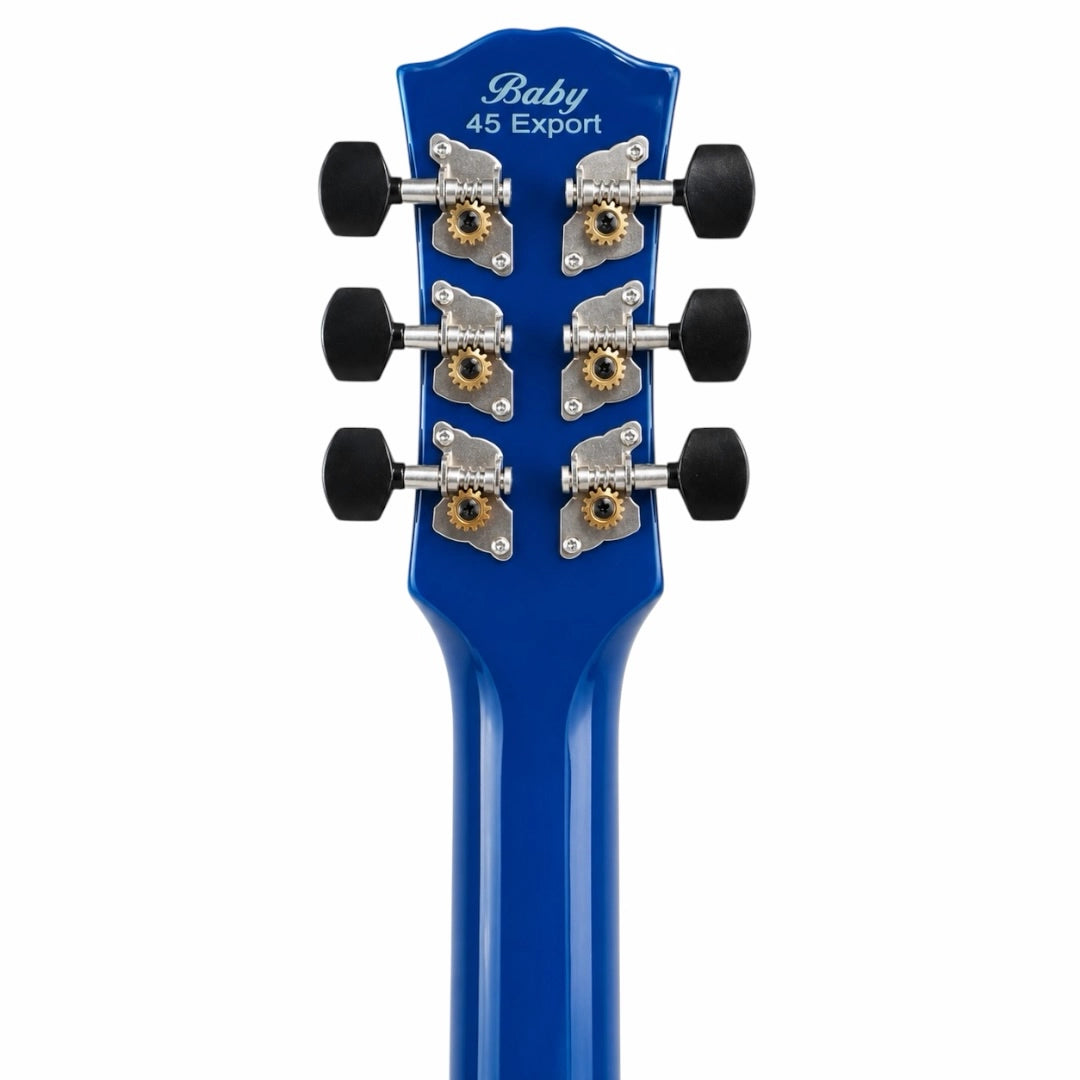Hobmer 45-BB Export Electro-Acoustic Guitar - Blue Black