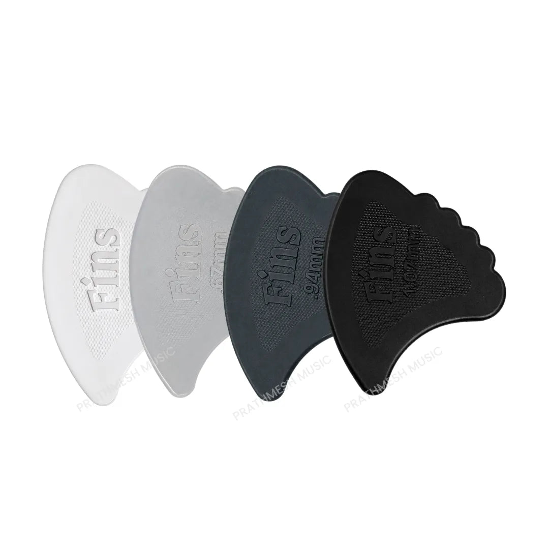 Dunlop Nylon Fin Guitar Pick - Pack of 6