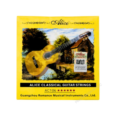 Alice AC106 Classical Guitar Strings - Normal Tension Nylon