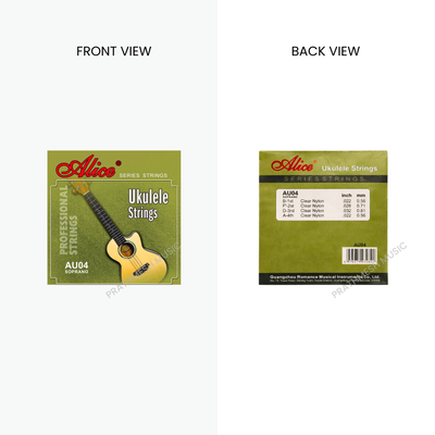 Alice AU04 Ukulele Strings - Nylon