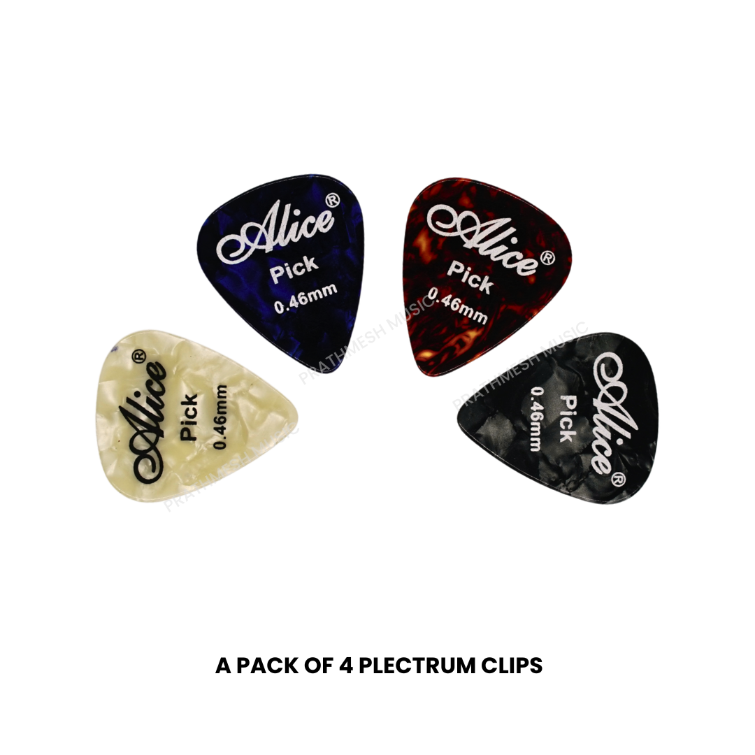 Alice APA-4 Celluloid Guitar Picks (4 pcs)