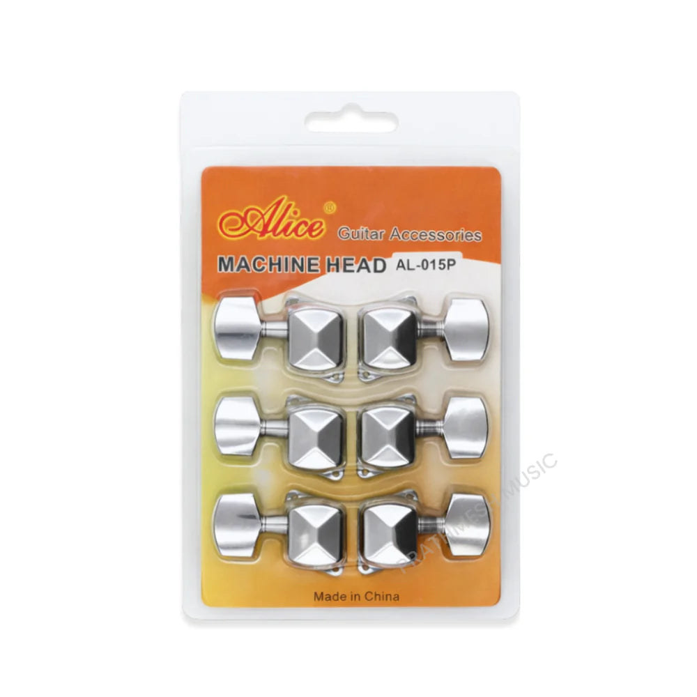 Alice AL015P Acoustic Guitar Tuning Machines - 3+3