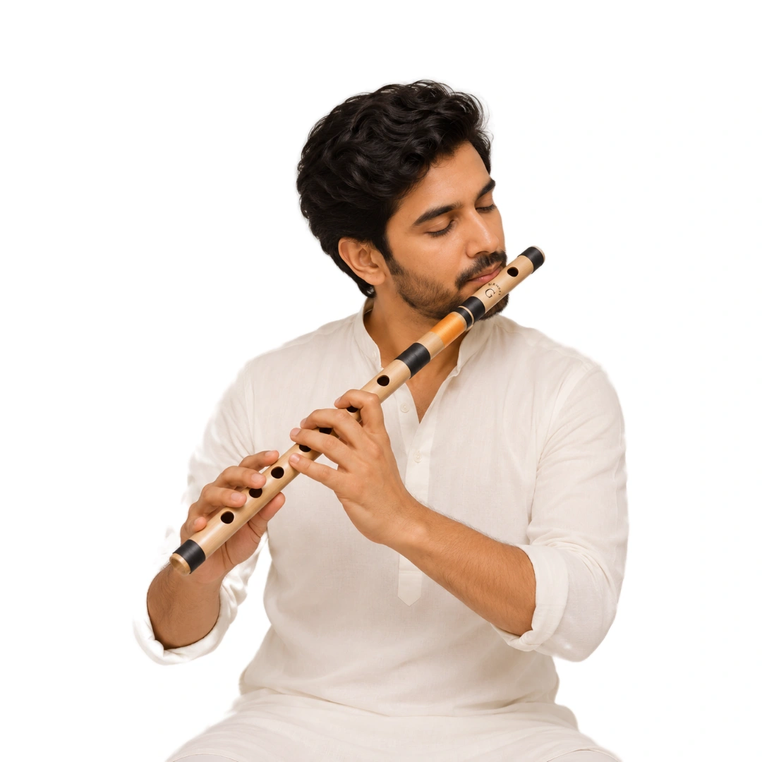 Radhe Bamboo Side G Mid Flute