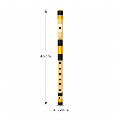 Radhe PVC Side C# Middle Flute