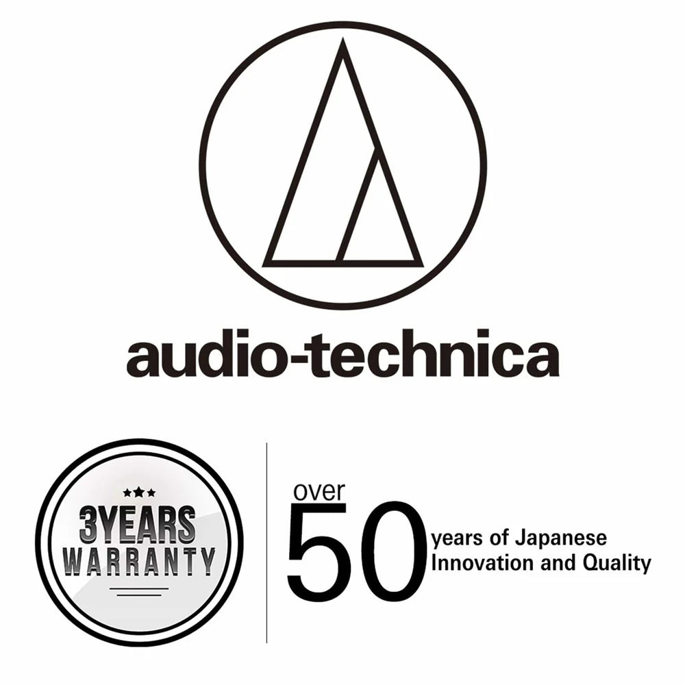 Audio-Technica ATH-M50X Professional Studio Monitor Headphones