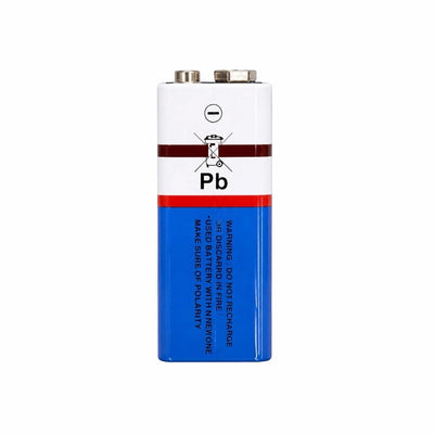 Prathmesh Music HT Hi-Watt 6F22 9V general purpose battery with white and blue casing